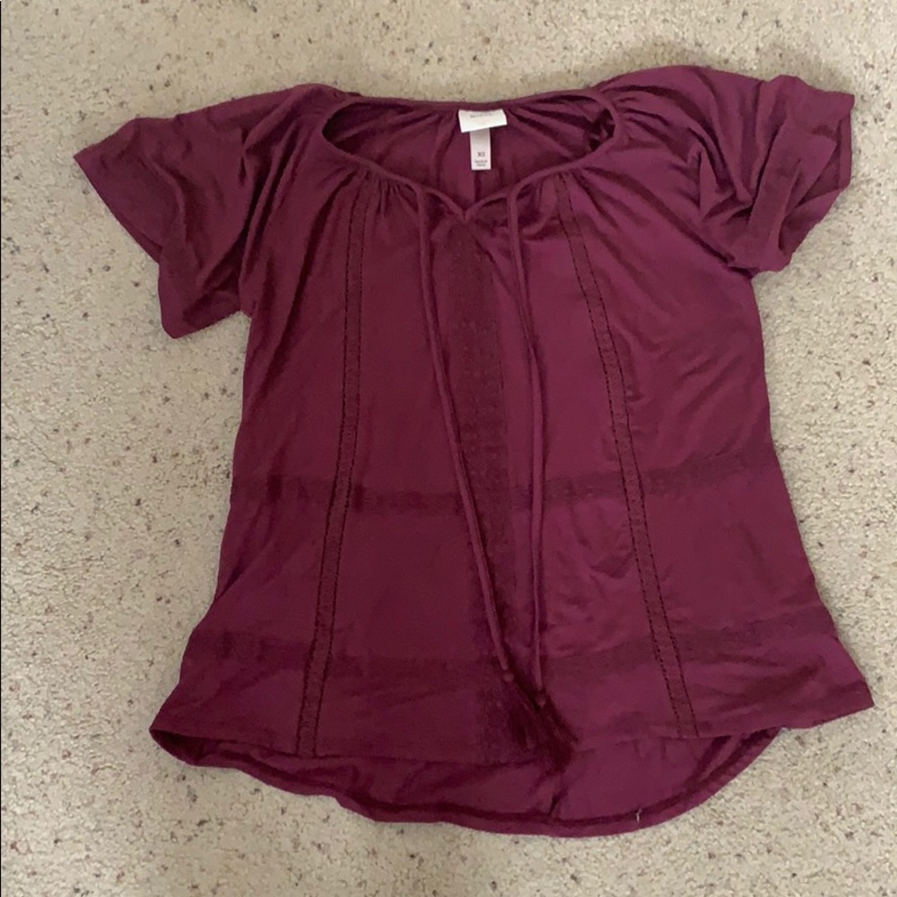 Knox Rose peasant blouse